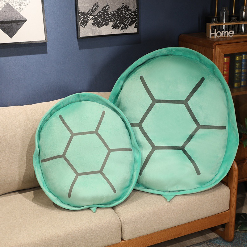 Gran tortuga Conchas saco de dormir muñeca Wearable tortuga Shell felpa juguete cumpleaños regalo almohada rey ocho perezoso sofá