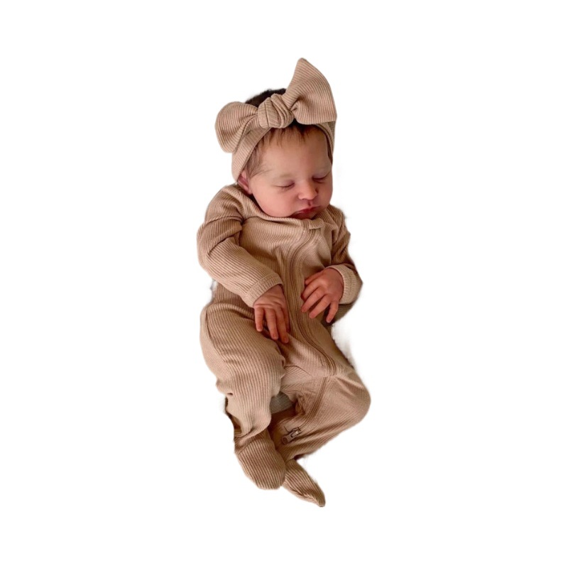 Muñeca Reborn Realista Hecha a Mano de 20 Pulgadas, NPK Original, Laura, con Piel 3D y Venas Visibles, Transfronteriza