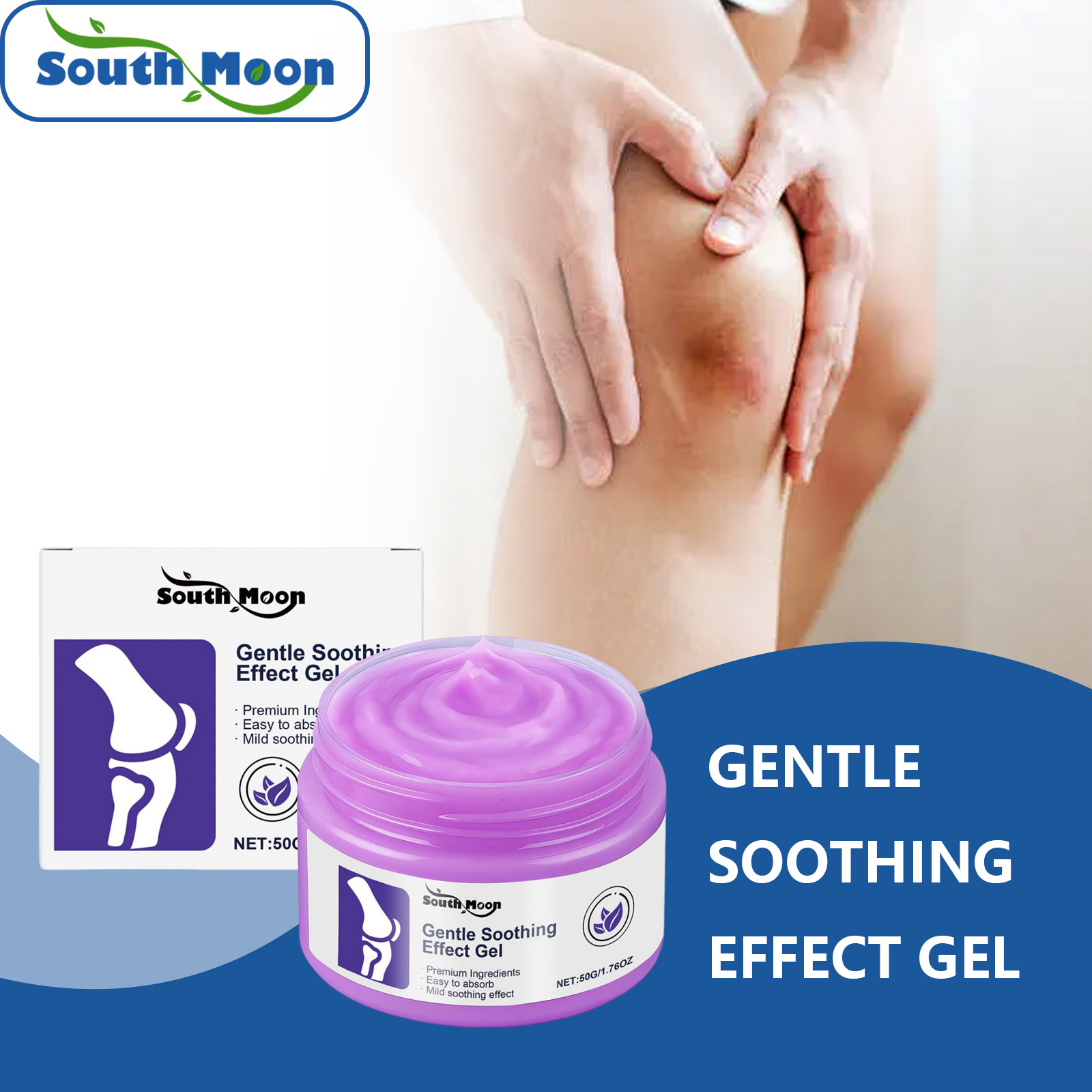 South Moon Joint Care Gel Gentle Formula to Care for and Maintain Joints, Daily Application Cream