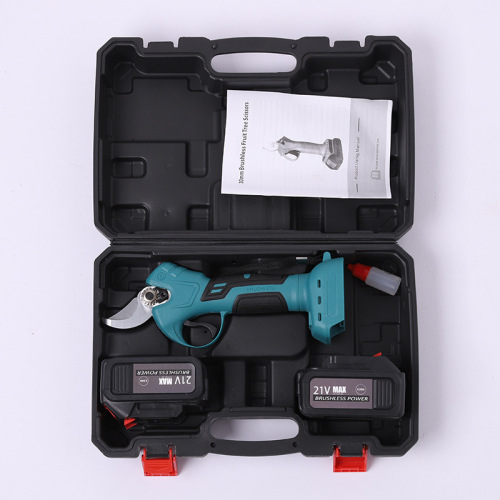 Lithium battery brushless fruit tree scissors Garden fruit tree flower branches roadside lithium battery pruning shears wholesale grape elbow scissors