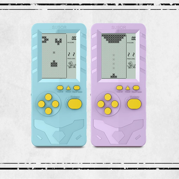 Портативная игровая консоль Little Overlord S36, игровая консоль 4.1inch Tetris с большим экраном для детских развивающих игр