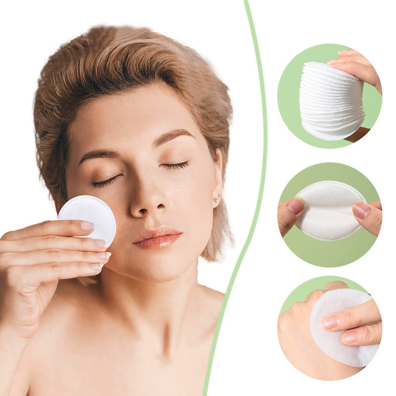 LMLTOP 150/100 шт утолщённые круглые косметические ватные диски SY430