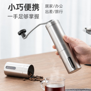 Source Factory Direct Supply Amazon Stainless Steel Hand-Cranked Coffee Grinder in Stock