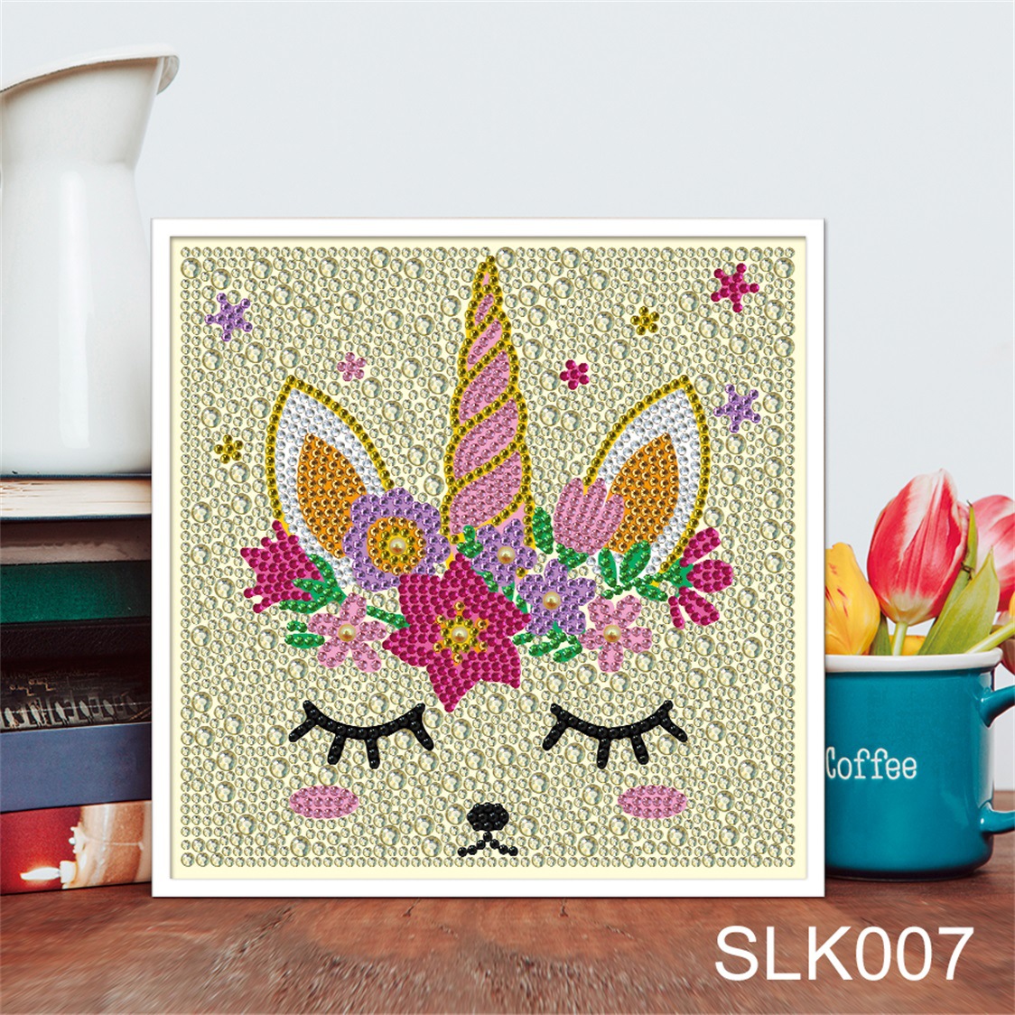 Pintura de diamantes alrededor de la pintura de diamantes de niños nuevos puntos de taladro DIY taladro completo 5D canasta de plástico hecha a mano tamaño de taladro