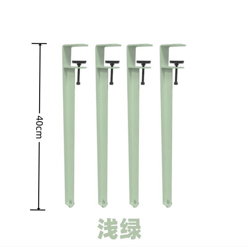 免打孔桌脚支架桌腿办公木板茶几可移动升降桌子腿支撑架方桌圆形|undefined