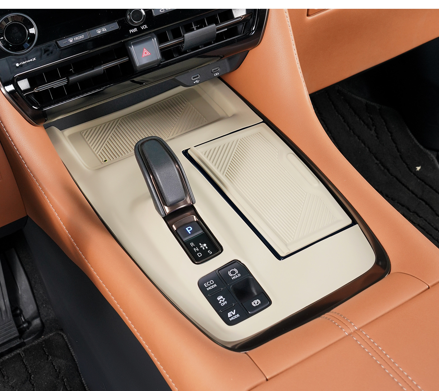 Suitable for 40 Series Alfa Central Control Gear Silicone Pad Alphard Wilfa Wireless Charging Protection Anti-Slip Pad