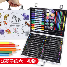 儿童绘画套装学习用品画画笔工具美术马克笔套装小学生水彩笔六一