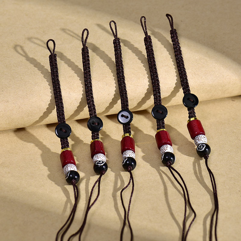 Zodiac Xiangyun Keychain Hoist Key Hangers Car Keychain Rope Pendant Accessories DIY