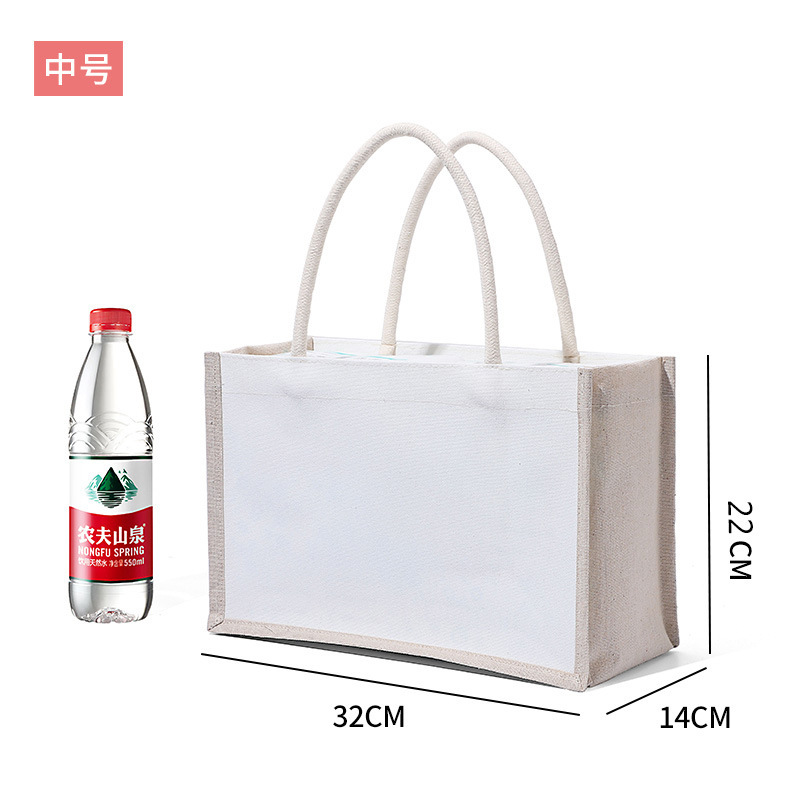 絵画キャンバスバッグシンプルな空白のキャンバスバッグ工場卸売ポータブル diy 手描きスポット大容量|undefined