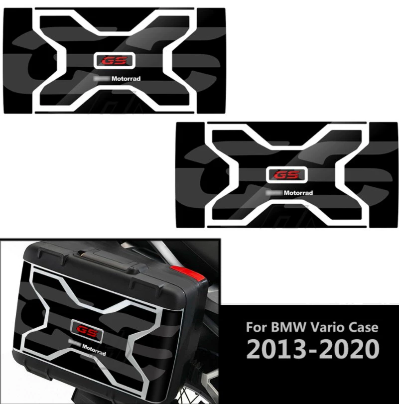 Для BMW Waterbird R1200GS R1250GS оригинальный пластиковый три коробки боковой коробки хвостовой ящик Наклейка