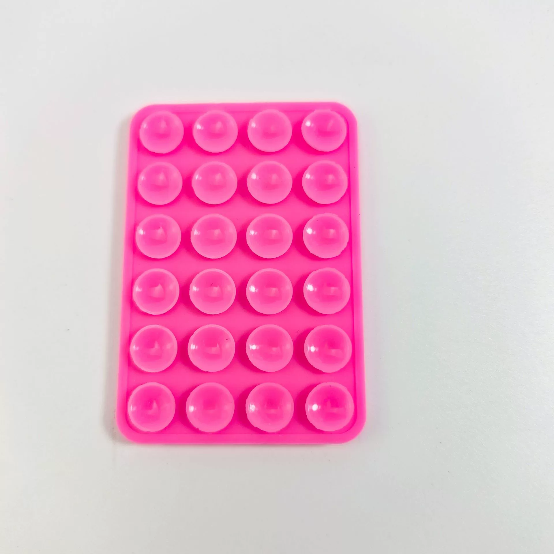 Double-sided silicone suction pads, food-grade, 24- and 40-capsule sizes, ~10 g each