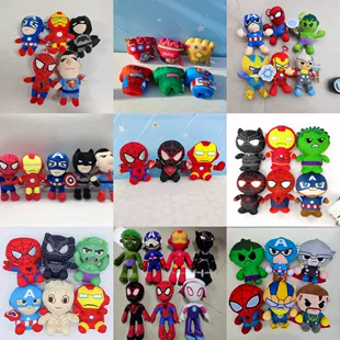 Мягкие игрушки Marvel: Человек-паук брелоки