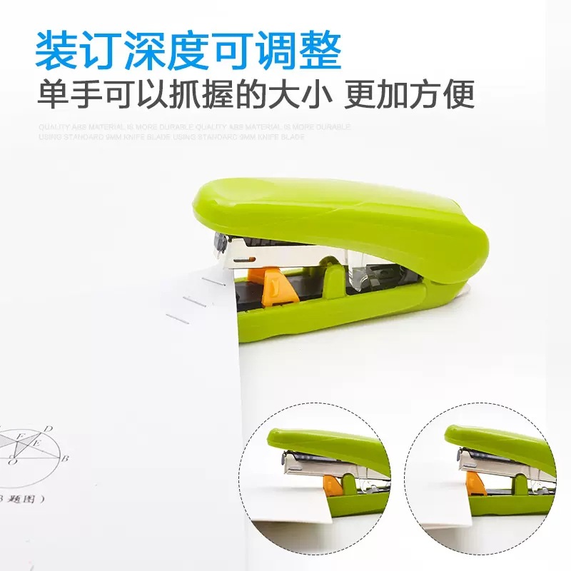 Japonés PLUS pleshi pata grapadora Oficina multifunción grapadora de mano Papelería para estudiantes que ahorran mano de obra pequeña