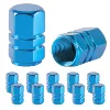 Hexagonal, azure
