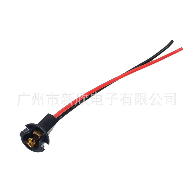 w5w T10 conector de alimentación de cable de extensión de lámpara de automóvil con conector de base de cable de enchufe de lámpara de ancho de línea de luz nocturna