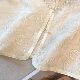 2025 New New New Chinese Vest Vest Milky White Europe and America Sweet Fresh Polyester Other