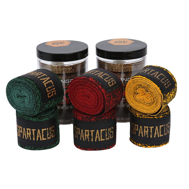 Fabricantes de vendajes de correas de guardamanos de boxeo personalizados a granel, vendajes de lana Kangrui de alta elasticidad, procesamiento OEM