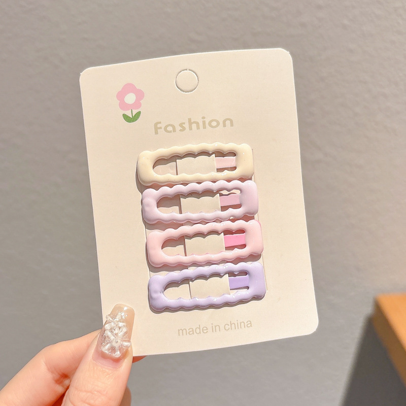 Niñas color caramelo estrellas pinzas de cabello tocado niñas lindas pinzas de cabello frangeo pinzas de cabello niños al por mayor