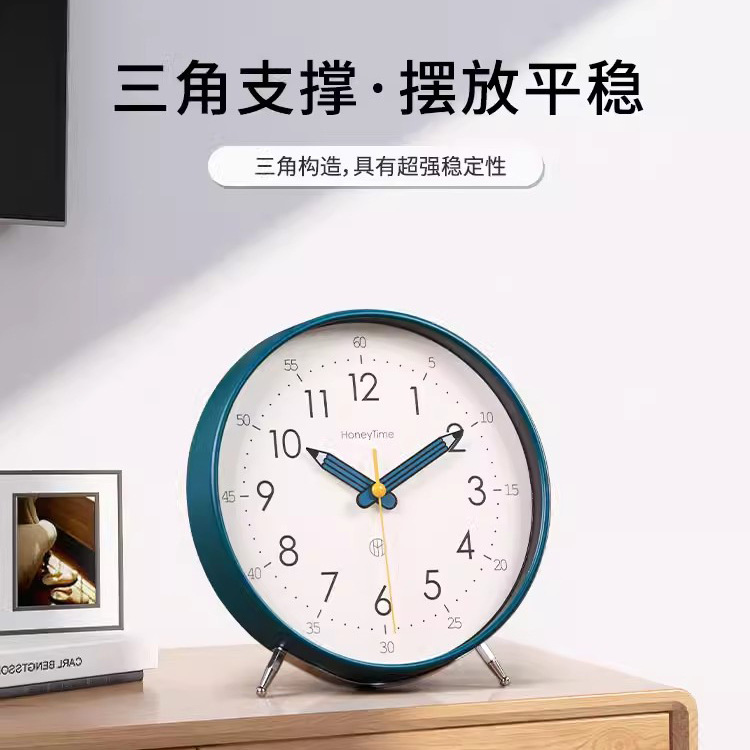 Reloj de escritorio péndulo de escritorio reloj de escritorio doméstico relojes de escritorio decoración de la sala de estar silencioso nuevo