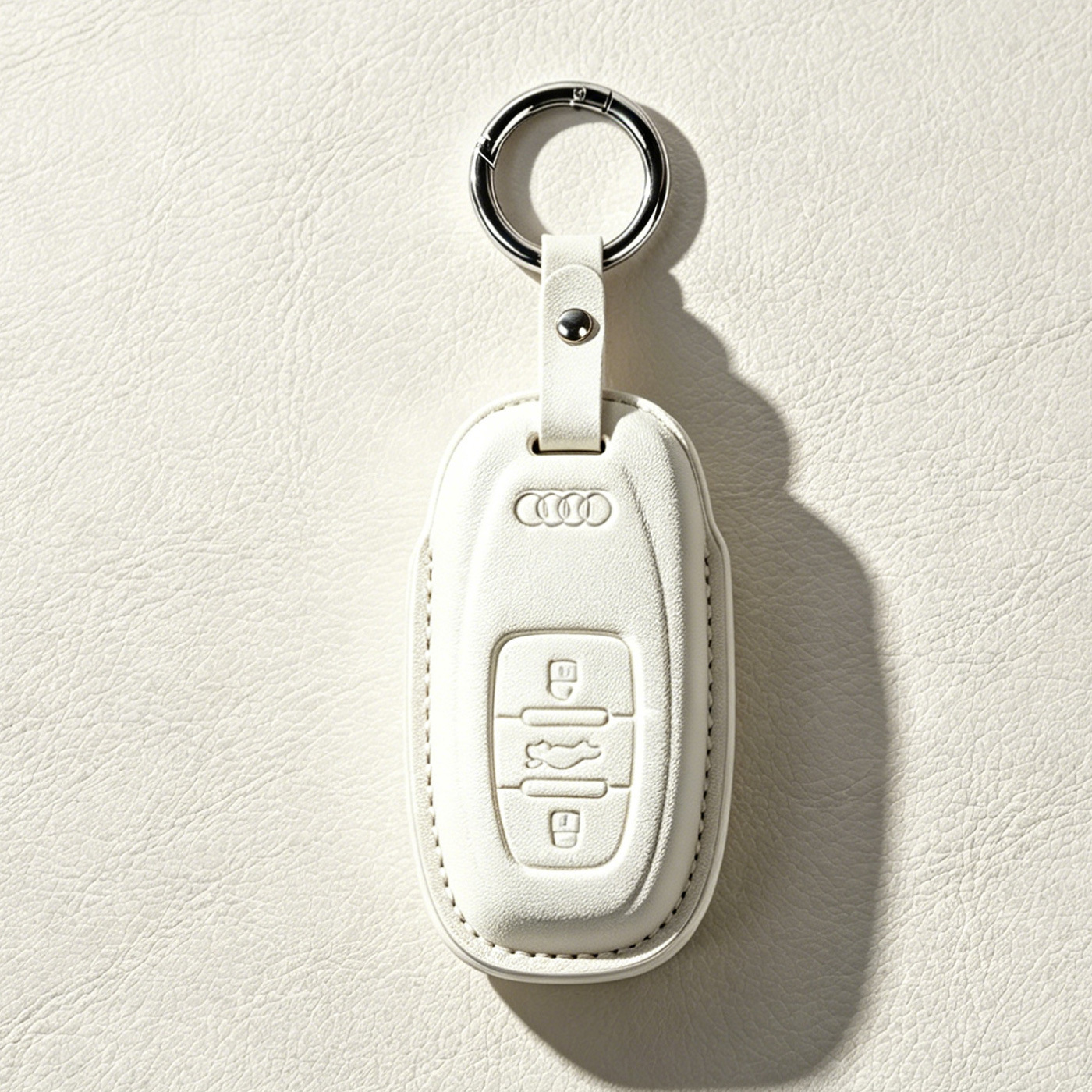 Suitable for Audi A6L Key Cover, New Model Q5L A4L A7L Q2L Car Key Case, A3 A5 Q3 Special Shell Holder