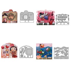 イースター手工芸品アニメかわいい装飾品DIY刀型エッチングエンボス技術炭素鋼2025新