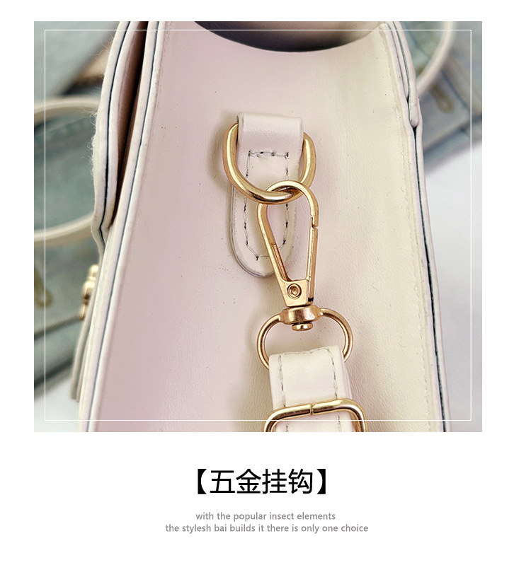 Korean style fresh 2025 Spring/Summer trendy and fashionable crossbody handbag for women, single-shoulder light luxury chanel-style bag undefined