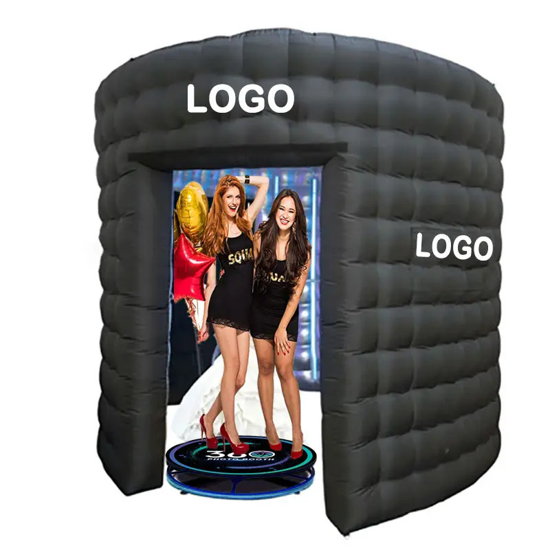 Cross-border exclusivo 360Photo Booth background carpa inflable multi-especificación 360Photo Booth background