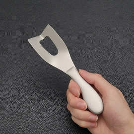 钛净化不锈钢切刀黄油刀芝士奶酪切刀器刮刀牛油涂抹刀黄油切割刀