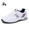 Demi-season footwear, men's white shoes, warm sports shoes for leisure