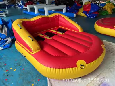 Disco inflable barco mar Banana agua Gyro lancha Pikachu arrastre pez volador Ultraman juguete