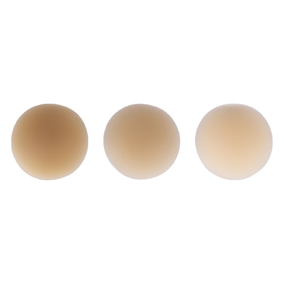 Cross-border Thin Invisible Traceless Solid Silicone Anti-bulge Breast Patch for European and American Women's Small Chest