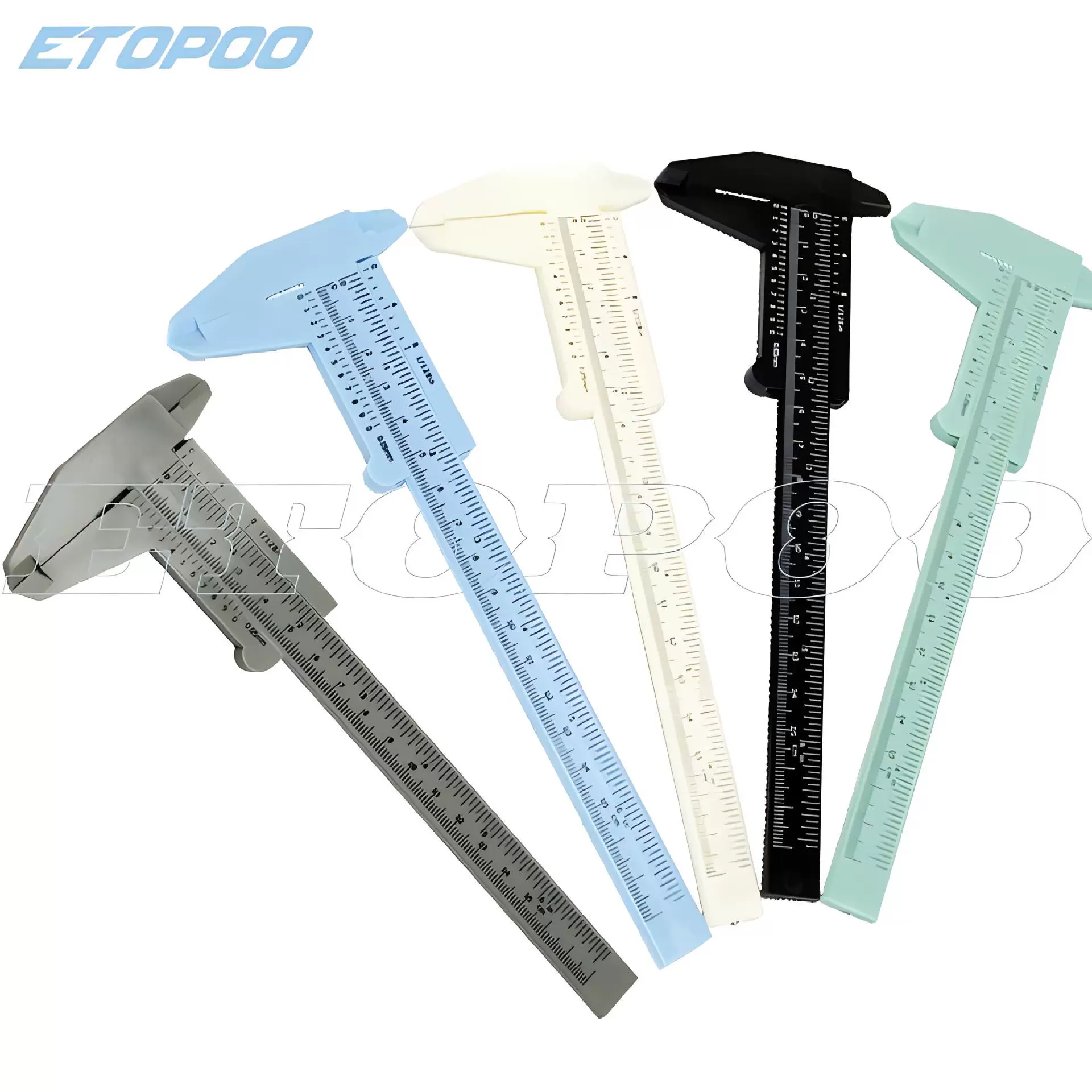 Заводская Специальная цена Качество 150 мм Пластиковый штангенциркуль металлический стержень глубины