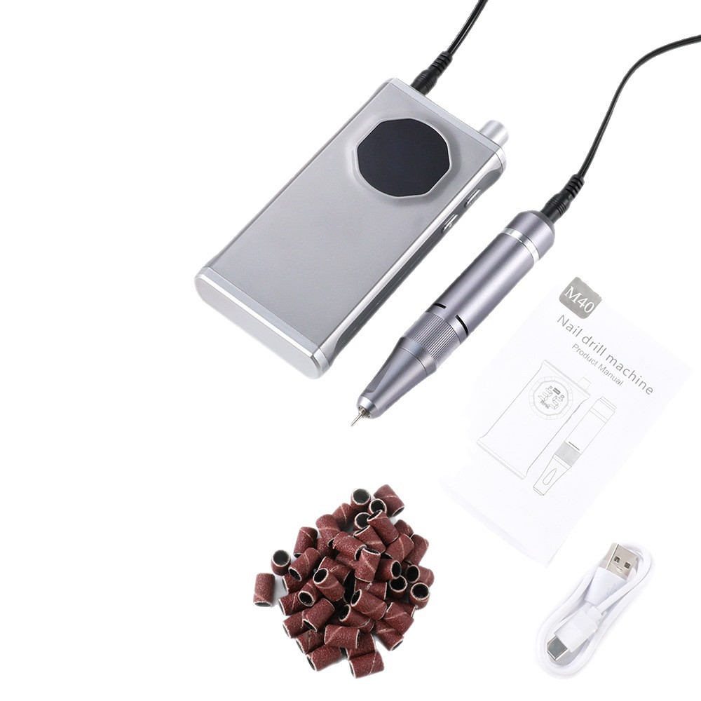 alta potencia nueva máquina de molienda de uñas transfronteriza especial, máquina de molienda de uñas portátil, conjunto de máquina de eliminación de uñas eléctrica profesional