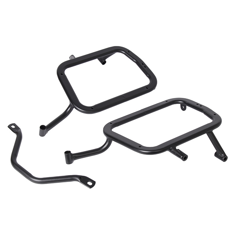 Adecuado para Kaiyue 525500X400X caja lateral de aleación de aluminio soporte de acero al carbono 525 caja lateral de aleación de aluminio marco lateral fijo