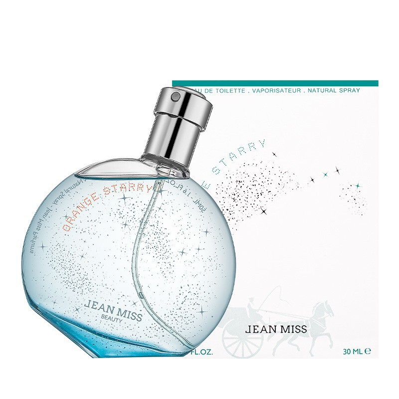 New Hot Perfume Town JEAN MISS Same Orange Star Sky Set di profumi da donna Cofanetto regalo Eau De Toilette in tre pezzi_voghion.com
