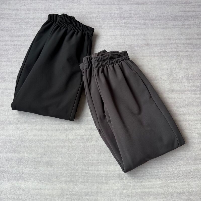Japanese-Style Workmanship, Integrated Fleece! Elastic High-Waisted Lightweight Comfortable Loose Slimming Warm Waterproof Cuffed Sweatpants for Women Japanese-Style Workmanship, Integrated Fleece! Elastic High-Waisted Lightweight Comfortable Loose Slimming Warm Waterproof Cuffed Sweatpants for Women