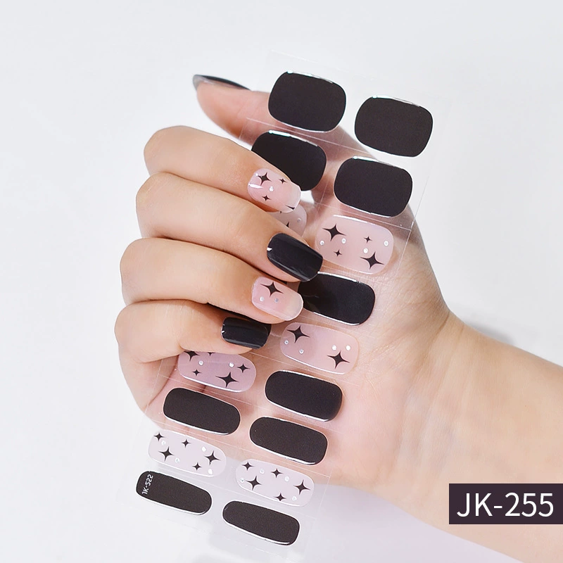 Набор для ногтей XT Gel с наклейками, искусственные ногти и лак для ногтей