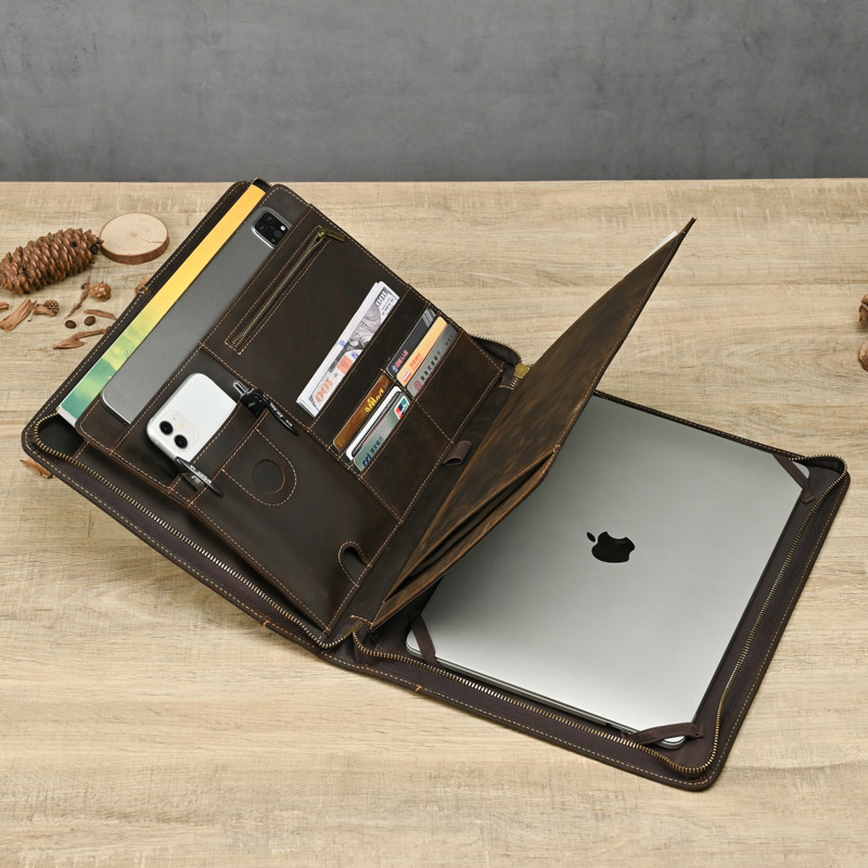 Gu Chaoke New iPad Protective Case Leather for Apple iPad Pro 12.9 Portable Multi-function Tablet