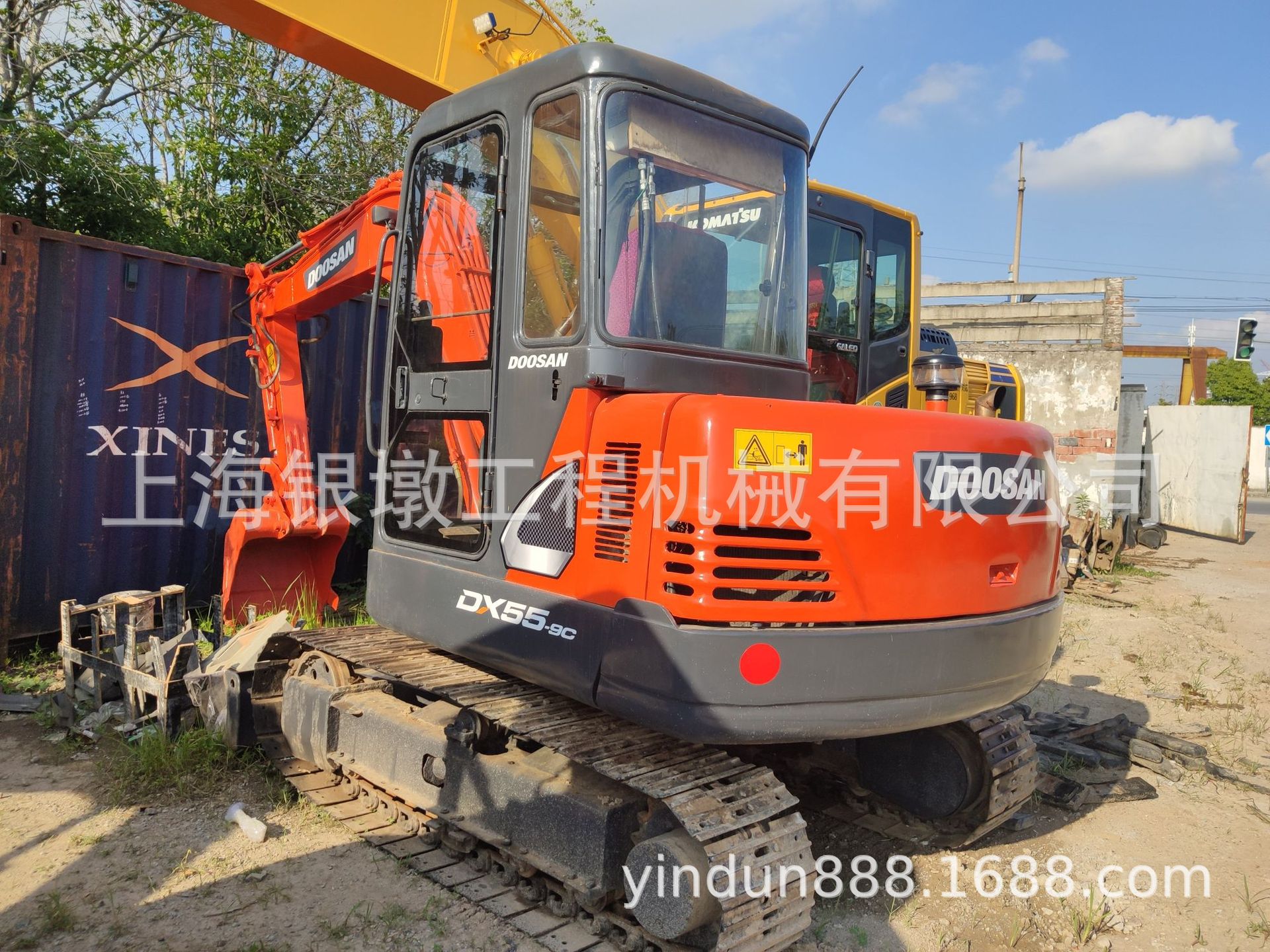 斗山5.5吨挖掘机 二手挖掘机DOOSAN DX55小型挖土机