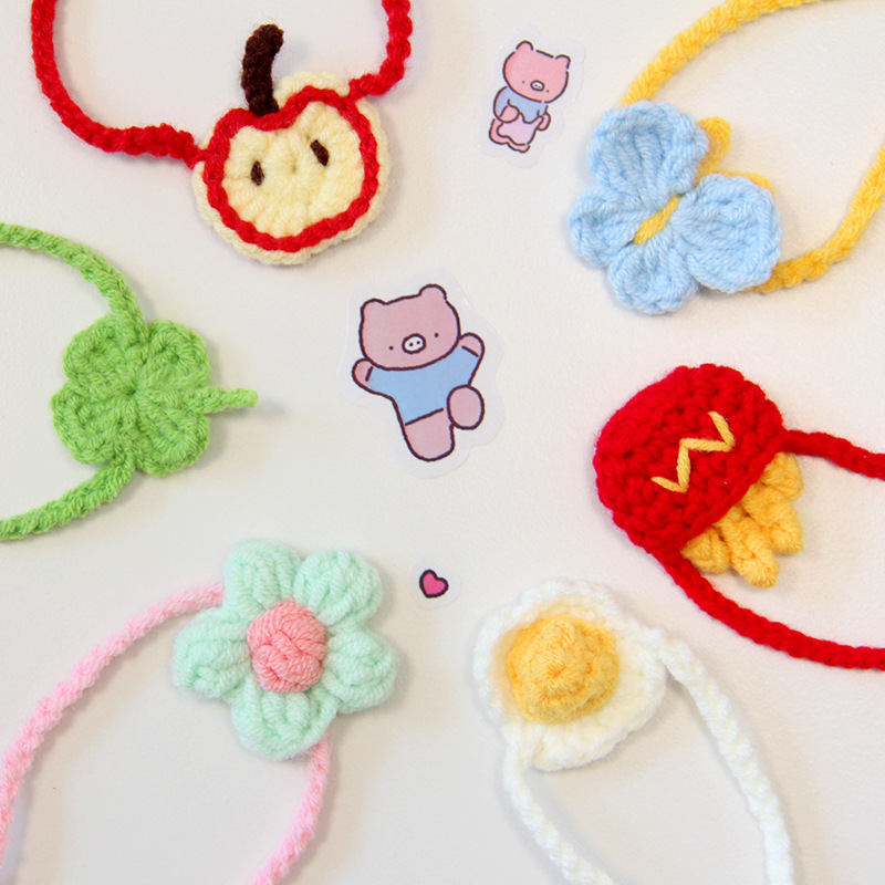 13 Self-Mockery Bear Crossbody Bag Cotton Doll Bag 10/20 Doll Woven Bib Penguin Accessories Doll Clothes