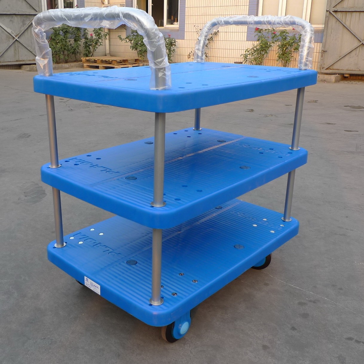 日本KANATSU上海静音手推车PLA300-T3-D