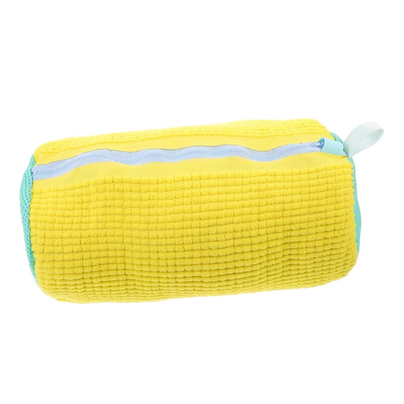 Cross-border new zipper chenille velvet washing shoes bag washing machine cleaning portable home repeatable care