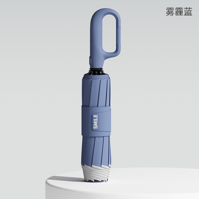 ZUODU 左都バックル逆折りたたみポータブル傘 ZD210 全自動大型耐風大型傘|undefined