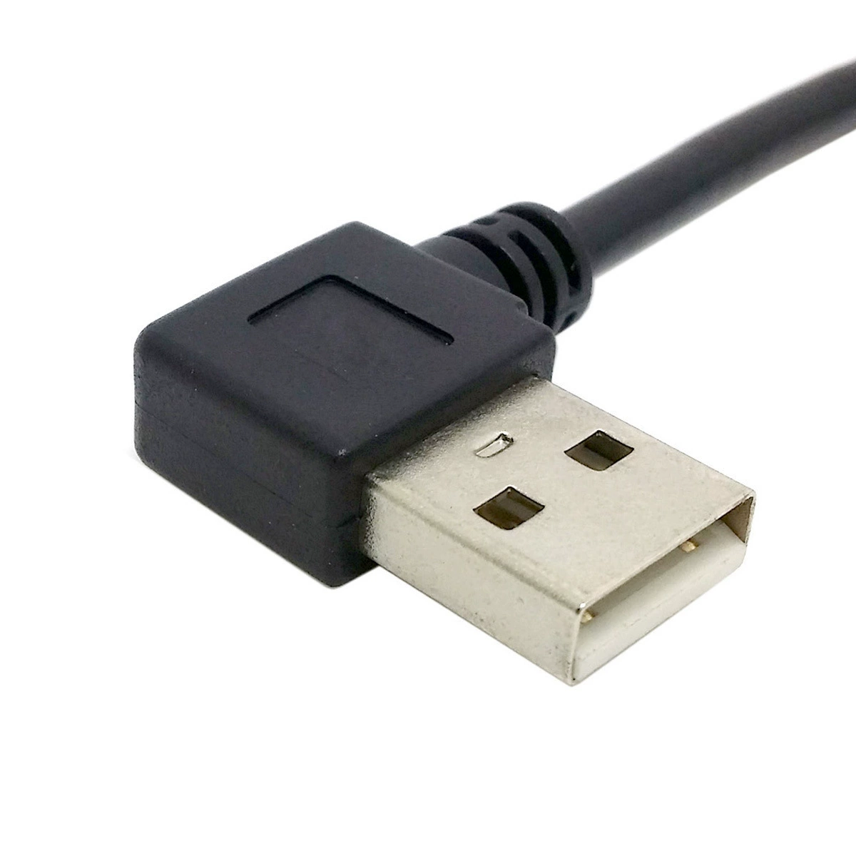 USB 2.0 вокруг локтя 90 градусов общая удлинительная линя 10 см, набор 2шт U2-002 U2-015