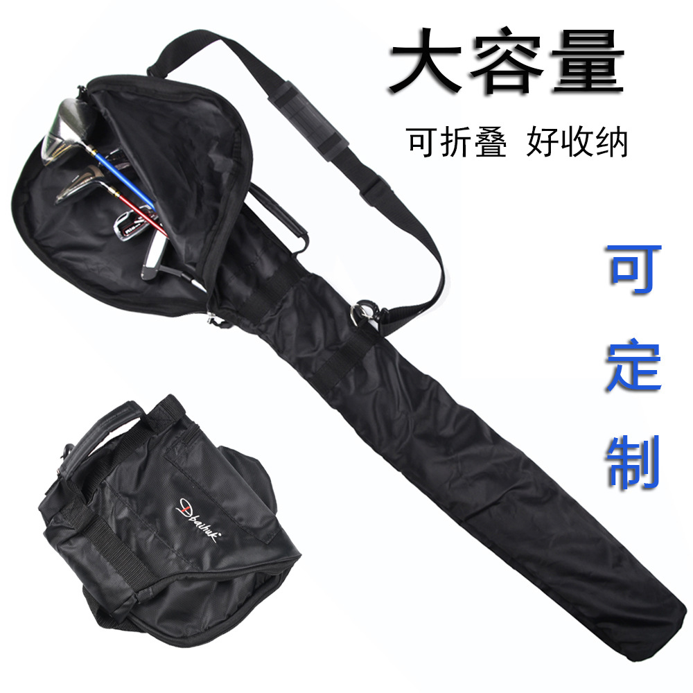Bolsa de golf bolsa de pelota bolsa de pistola suave bolsa plegable conveniente y buen almacenamiento bolsa de club de gran capacidad