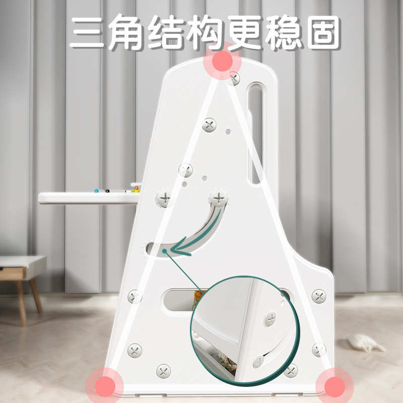 Tablero de dibujo para niños Tablero de escritura magnético para bebés Soporte para bebés Estante de almacenamiento multifuncional para el hogar Juguetes de graffiti