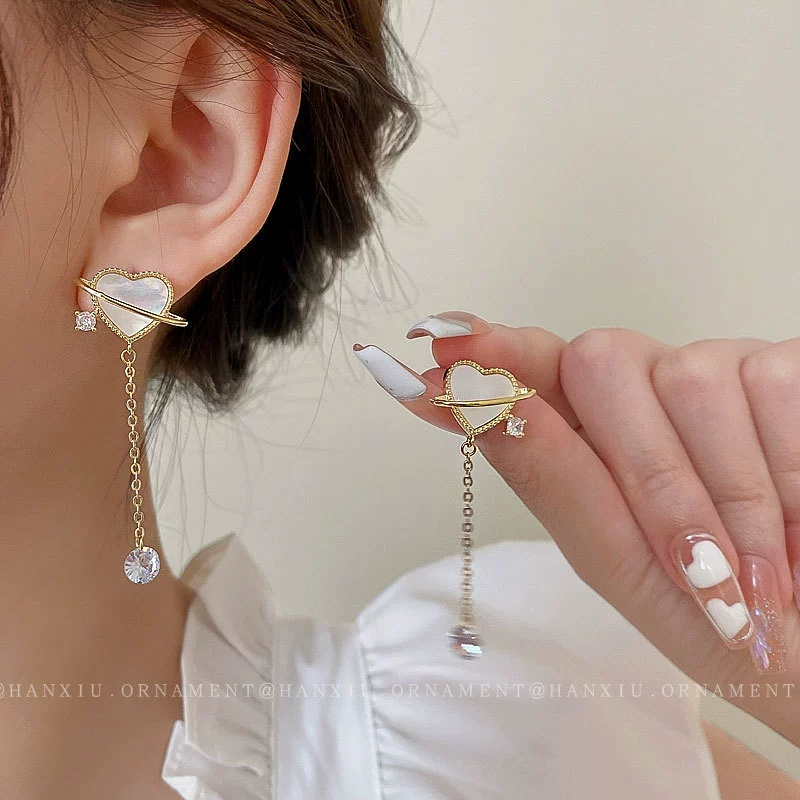 Серьги серебро 925, циркон, бантик и кошачий глаз, легкая люксовая эстетика