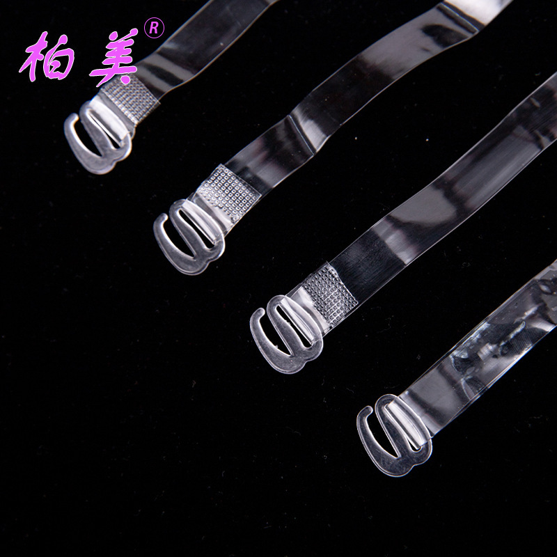 Underwear transparent shoulder strap high elastic seamless bra strap invisible adjustable shoulder strap accessories wide wholesale cross-border accessories