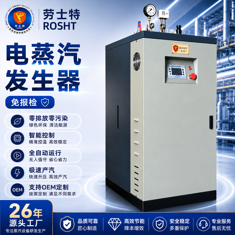 Roust large-scale industrial zero-emission energy-saving steam boiler 36KW fully automatic electric steam generator wholesale Roust large-scale industrial zero-emission energy-saving steam boiler 36KW fully automatic electric steam generator wholesale