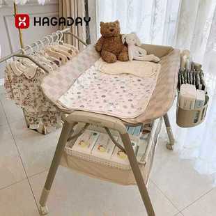 ✅ Hakada Baby Changing Table Baby Multi-Functional Care Table Foldable Newborn Bath